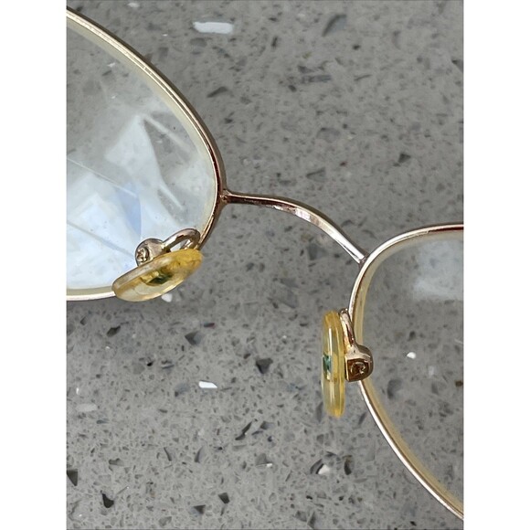 Lawrence Eyewear Eyeglasses Frames ONLY IM596 Coral 51-17-130 Pink/Gold Italy - Picture 10 of 13